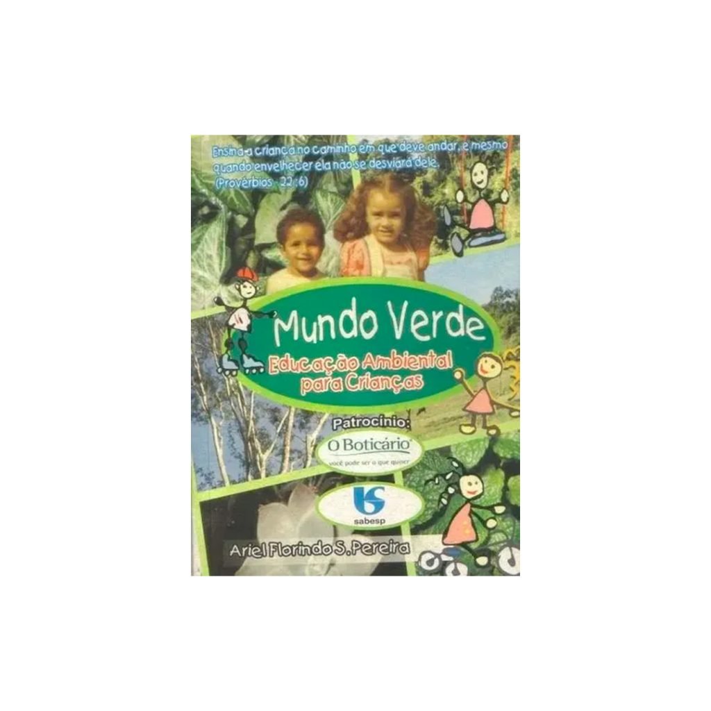 Mundo verde educação ambiental para crianças